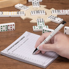 Yellow Mountain Imports Chicken Foot family game night setup.