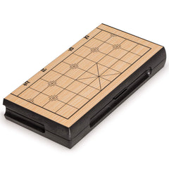 Yellow Mountain Imports 9.5-inch Xiangqi travel set on a tabletop.