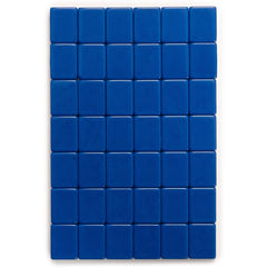 Yellow Mountain Imports Indigo Tides tile pouches help organize tiles and racks.