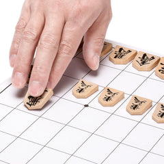 Yellow Mountain Imports shogi knight piece enables agile maneuvers on compact pieces