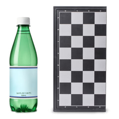 Yellow Mountain Imports travel magnetic chess set board open for quick games anywhere.