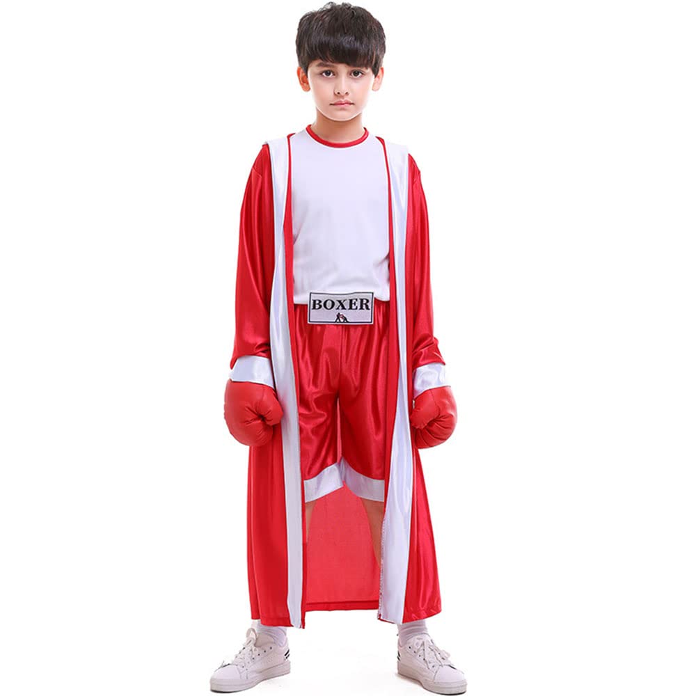 YEMYIQZ boxing costume back zipper design allows quick and easy dressing.