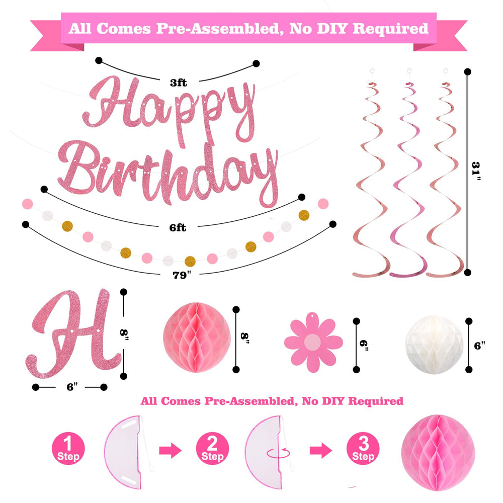 YEOCU reusable decorations for multiple celebrations