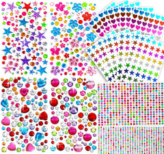 yeoeigm gem stickers 3D diamonds for crafts and dazzling decorations