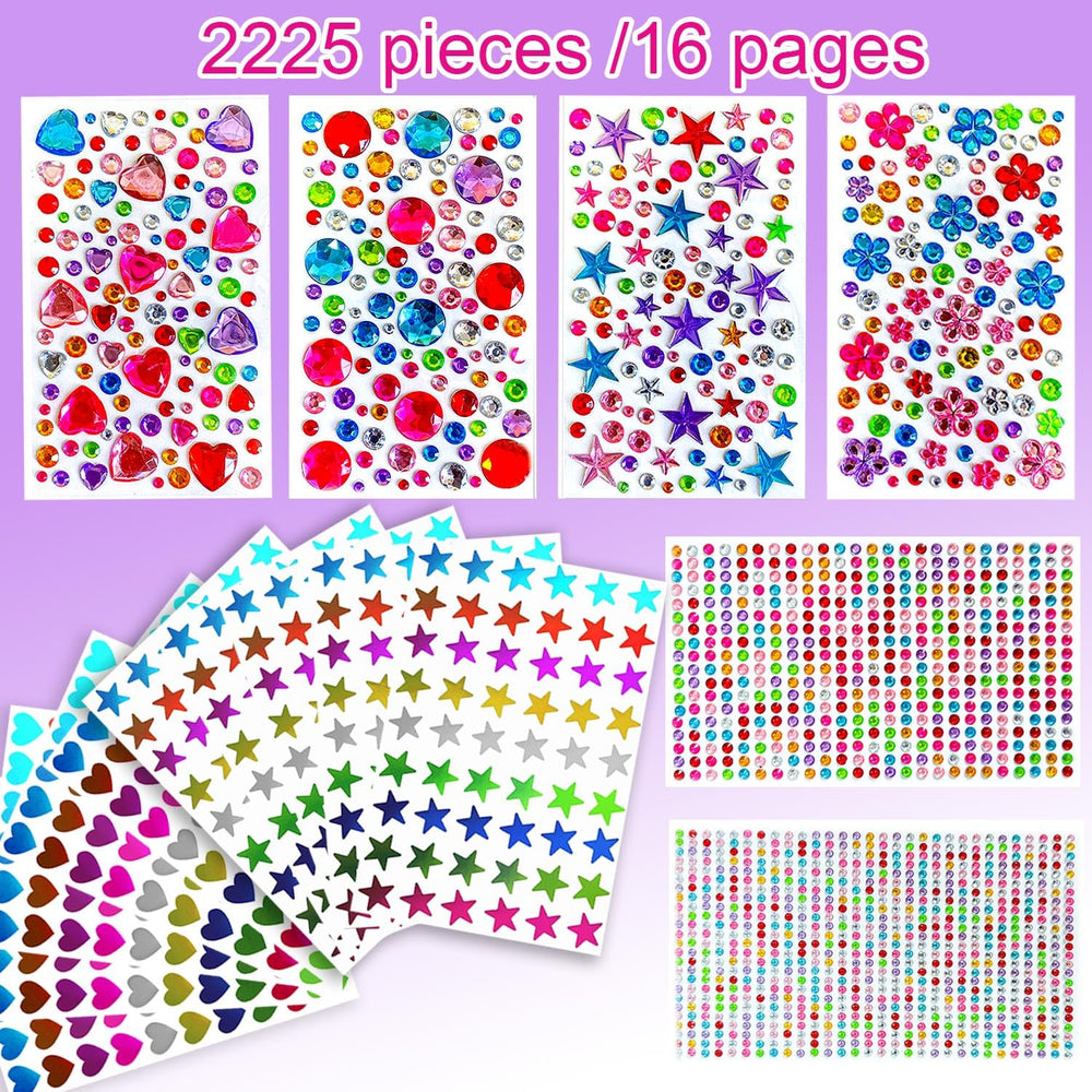 yeoeigm star stickers add bright accents to cards and gifts