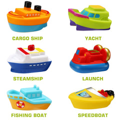 Yeonha Toys color-changing bath boat provides visual intrigue during bath