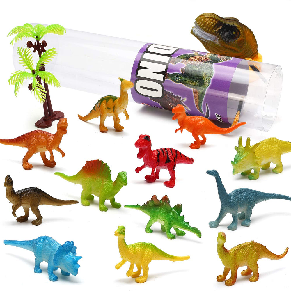 Yeonha Toys dinosaur figurines set for imaginative pretend play and learning.
