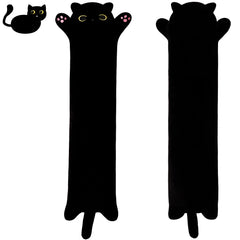 Yeqivo Black Cat Soft Pillow overview showing a cozy, cuddly cat companion