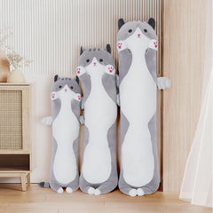 Yeqivo surface washable long cat pillow simplifies quick cleaning after play