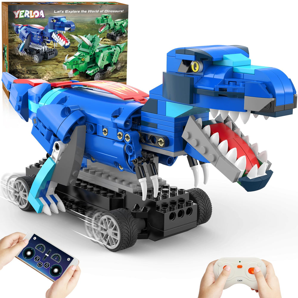 Yerloa dinosaur toy remote control for indoor and outdoor play.