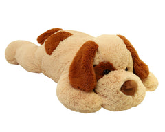 YESGIRL weighted dog plush 26.8 inches tall offers comforting weight for adults and kids