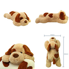 YESGIRL weighted-dog closeup shows cute eyes and nose, inviting cuddles