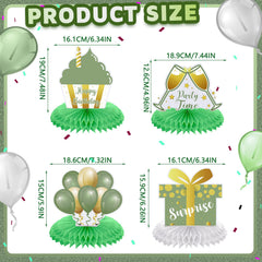 Yexiya happy birthday theme centerpiece adds color to parties