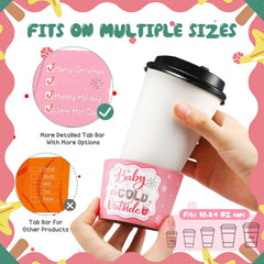 Yexiya sixty-piece cup sleeves pack for parties and daily use