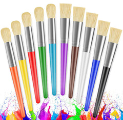 YGAOHF kid-friendly brushes ideal for classrooms, parties, and at-home art.