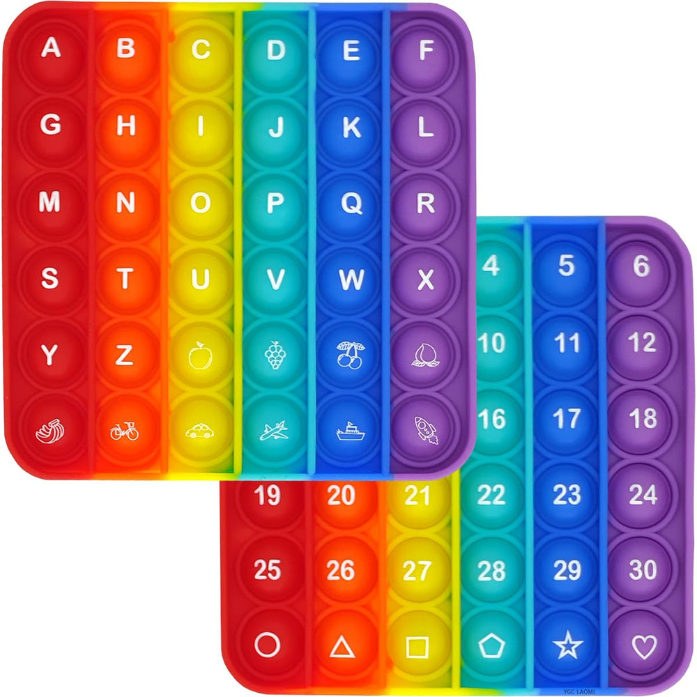 YGC LAOMI Learn 26 Letters & Numbers front view for early literacy exposure and play
