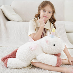 YGZE surface-washable unicorn plush is easy to clean.