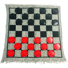 YH Poker 3in1 giant checkers board surface for family play and large-format fun
