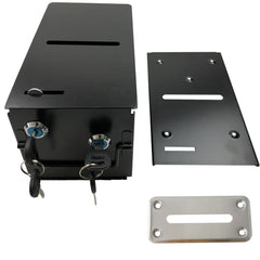 YH Poker locking rake box with two keys for quick access and security.