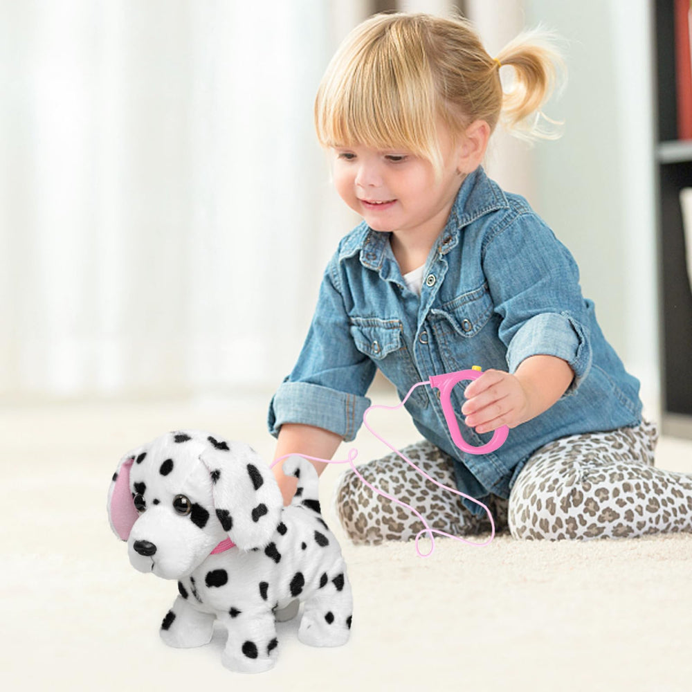 YH YUHUNG indoor-friendly plush Dalmatian dog toy for indoor play
