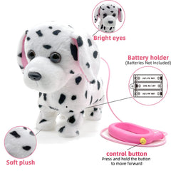 YH YUHUNG soft plush indoor-use Dalmatian dog toy for cozy indoor play