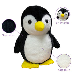 YH YUHUNG talking penguin plush repeats your words clearly and cutely