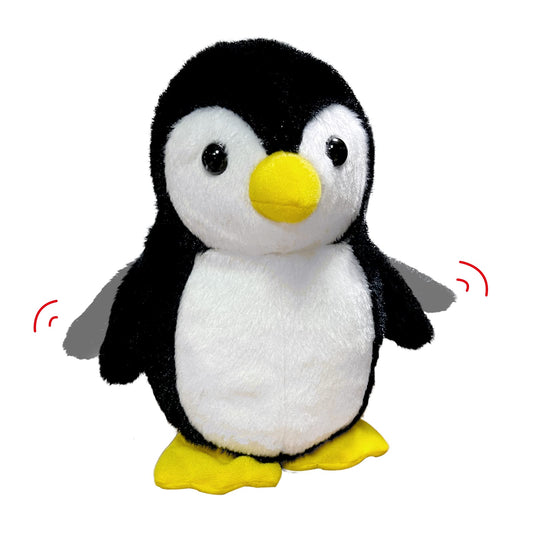 YH YUHUNG walking penguin toy with wing flaps for interactive play