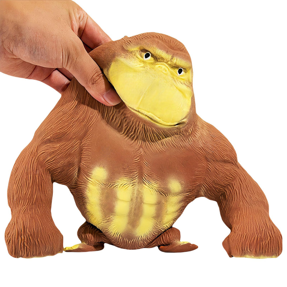 YHan stretchy monkey toy stretches in hand for focus and sensory relief