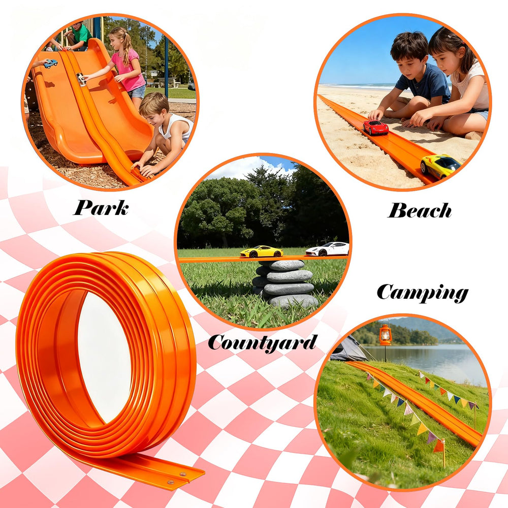 YHJZ portable racetrack is compact for easy transport and storage