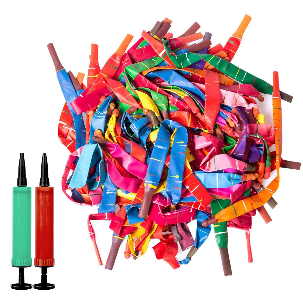 YHmall multicolor rocket balloons bundle for festive decor and reusable fun