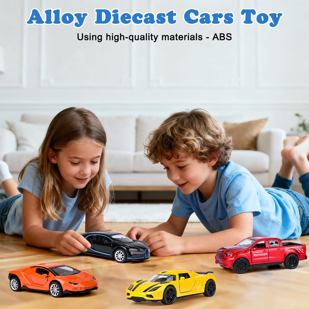 YHXKJ colorful 1:36 scale models reflect racing vitality.