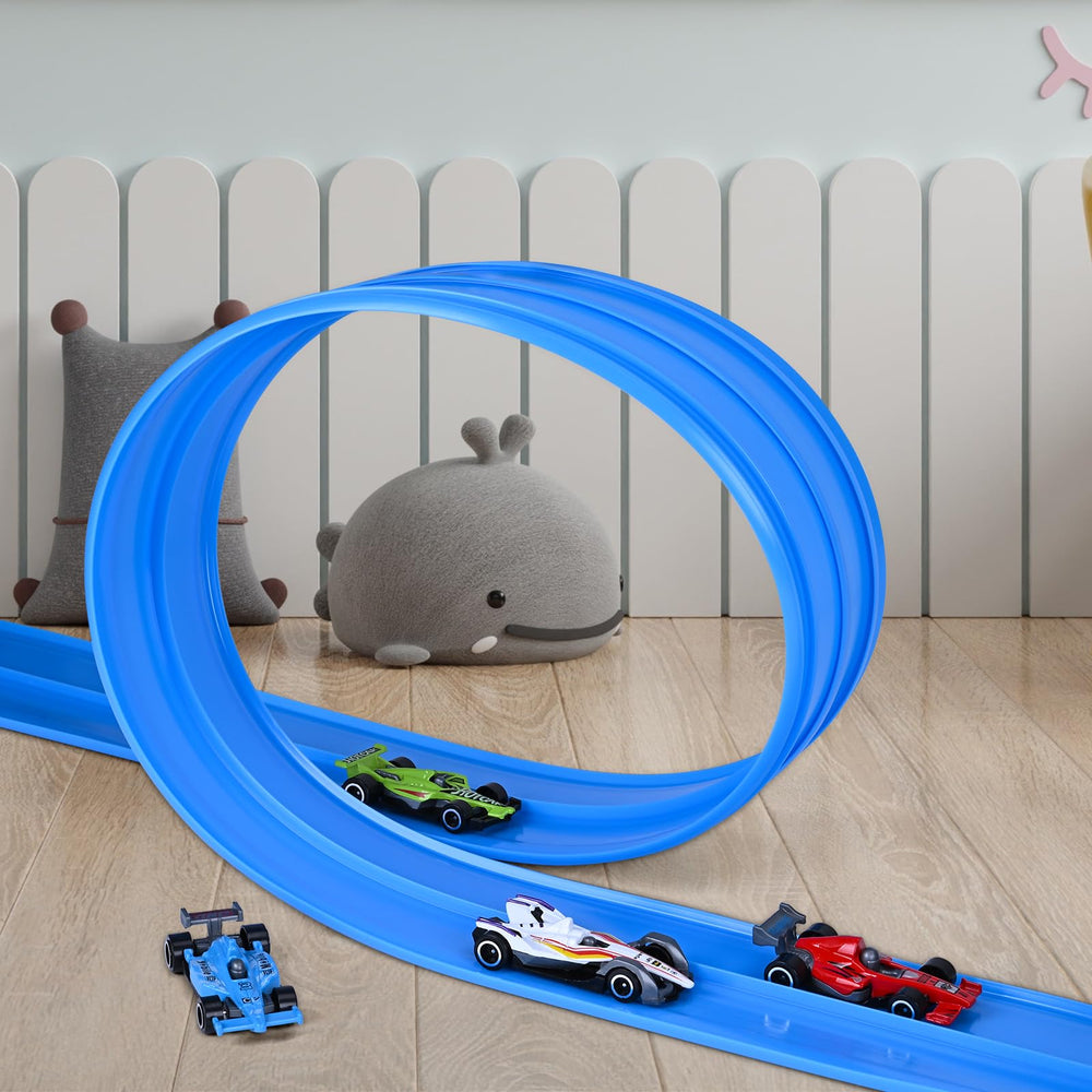 YHXKJ roll-up track storage for quick neat cleanup.