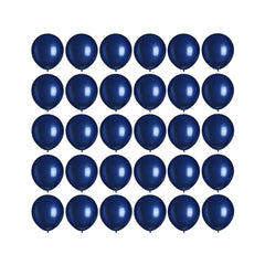 YicUik navy blue 5-inch balloons ideal for birthday party decorations and balloon bouquets.