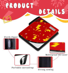 Yifan binder includes 50 removable sleeves for flexible card swaps.