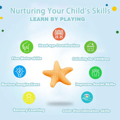 Yiklucg imaginative world-building with molds enhances storytelling during play.