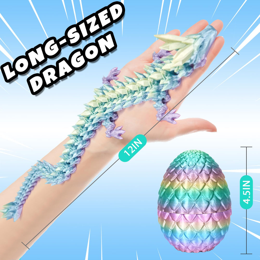 YILCER detailed 3D printing shows lifelike scales and textures