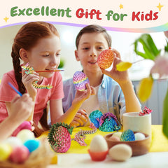 YILCER Easter basket display featuring the dragon egg set.