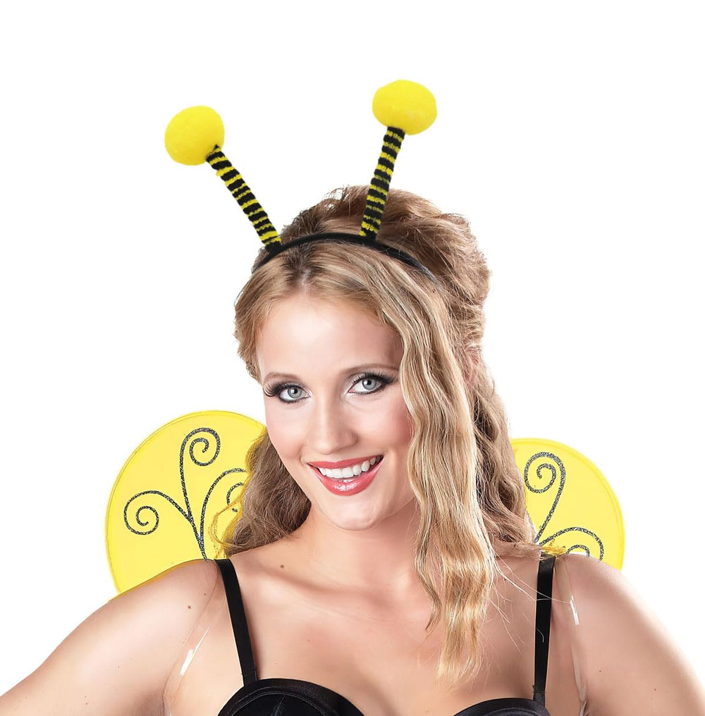 Yilistore bee headband worn by child or adult for versatile celebrations