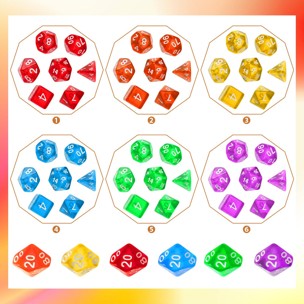 Yilloog drawstring bags provide convenient storage and transport for your dice collection
