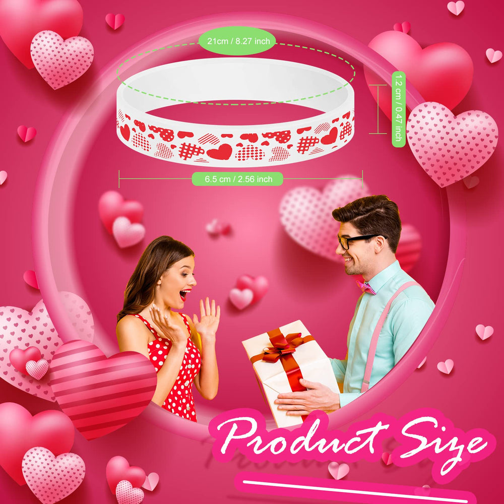 Yilloog valentines bracelet vibrant colors ideal as party favors and gifts