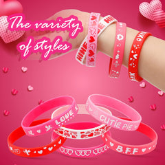 Yilloog valentines bracelet ten styles perfect for classroom exchanges