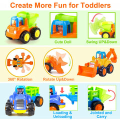 Yiosion Push and Go Tractor enables farming or site-play.