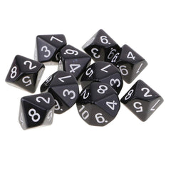 Yiotfandoll ten-die set with black bag for portable games