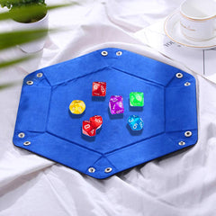 Yiotfandoll blue D10 dice perfect for MTG and tabletop strategy