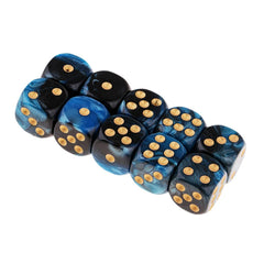 Yiotfandoll acrylic D6 dice stand up to daily RPG use
