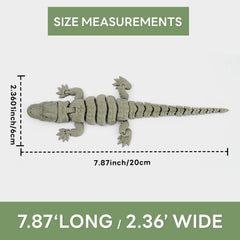 Yipintang alligator with detailed scale texture for authentic decor
