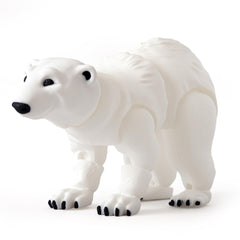 Yipintang polar bear 3D printed figure with crisp detail for stylish desk decor.