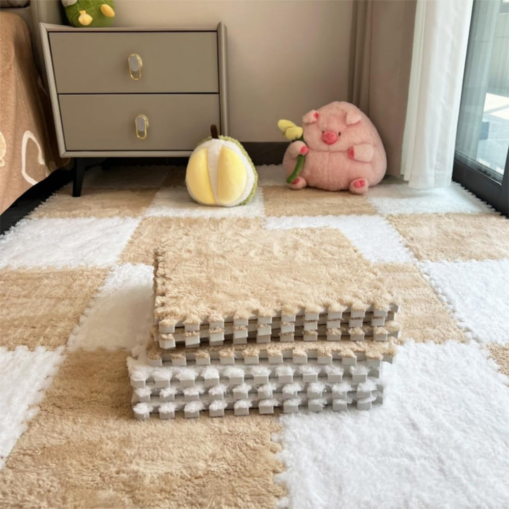 YISLEND easy-assembly interlocking design enables quick setup and tidy storage.