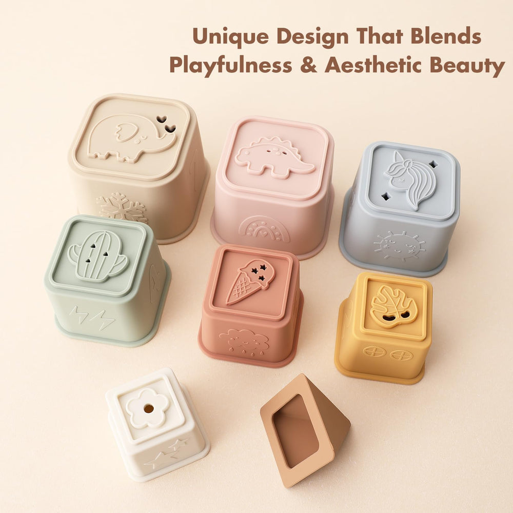 YIVEKO bottom holes enable bath time water play.