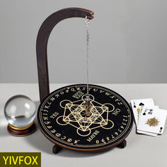 YIVFOX geometric-star grabbing stand highlights a magnetic base for steady pendulum swings.